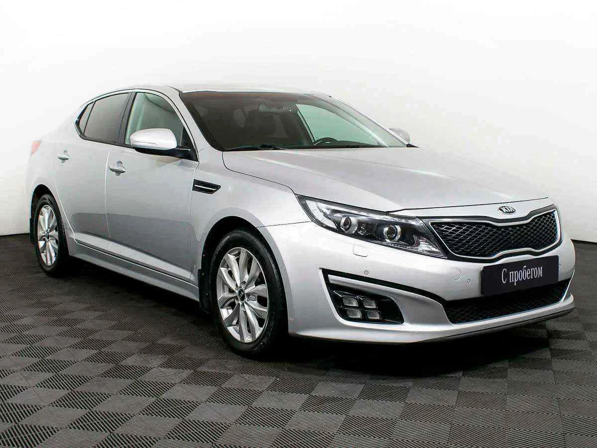 KIA Optima, Серебряный, 2015, Автоматическая, 180 л.с., цена от 778 000 руб.