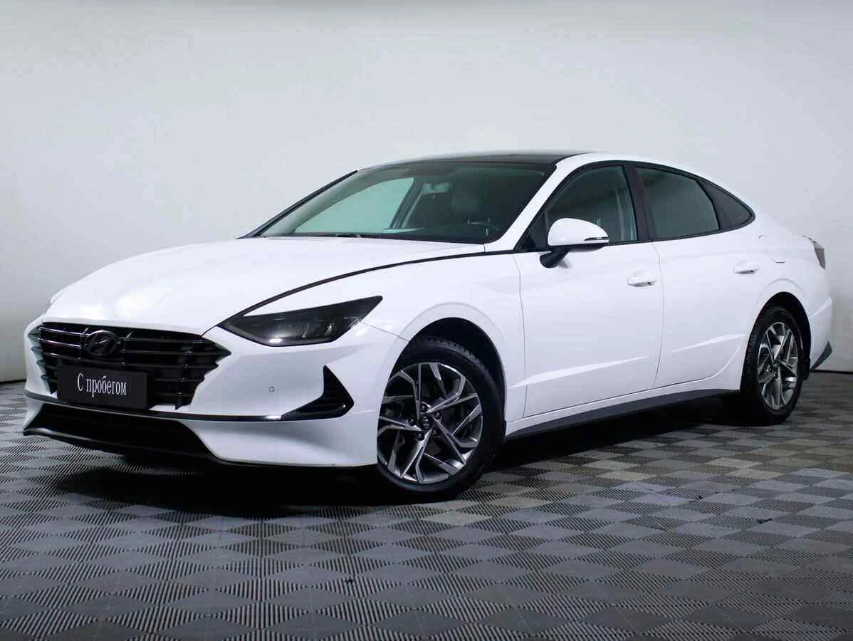 Hyundai Sonata, Белый, 2021, Автоматическая, 150 л.с., цена от 1 827 000 руб.