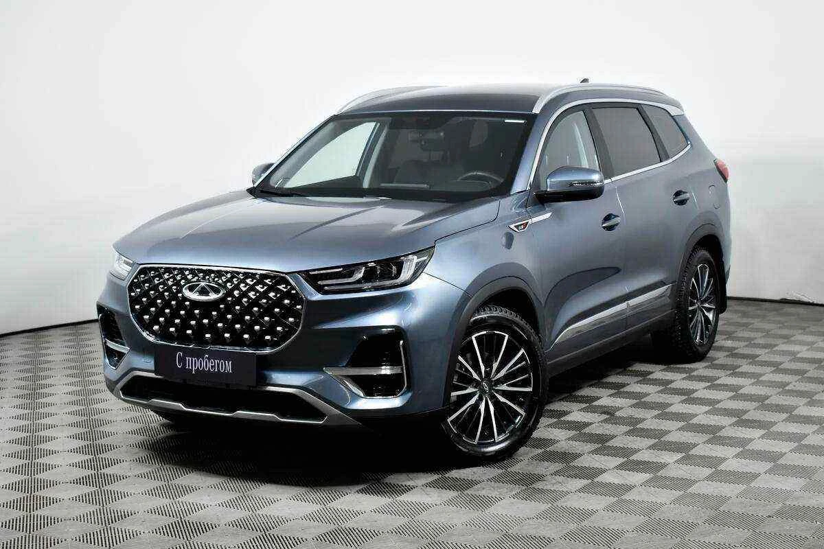 Chery Tiggo 8 Pro, Голубой, 2021, Вариатор, 170 л.с., цена от 1 826 000 руб.
