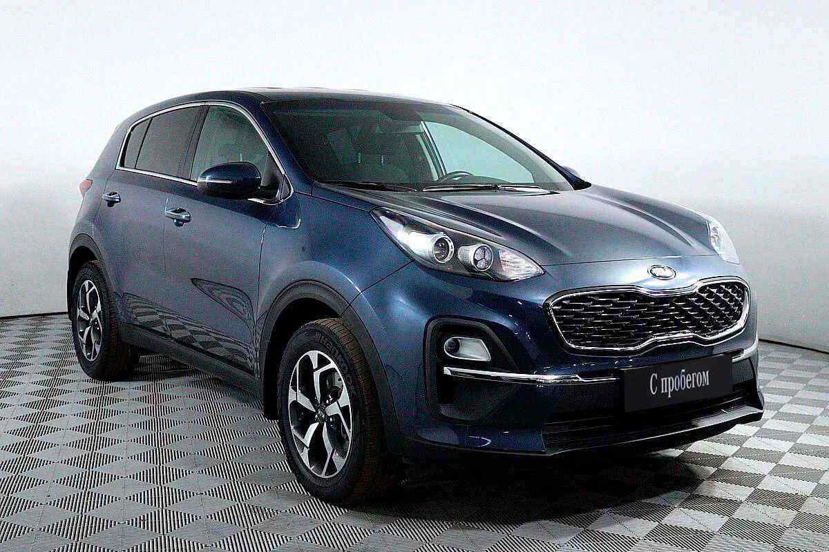 KIA Sportage, Синий, 2020, Автоматическая, 150 л.с., цена от 2 010 600 руб.
