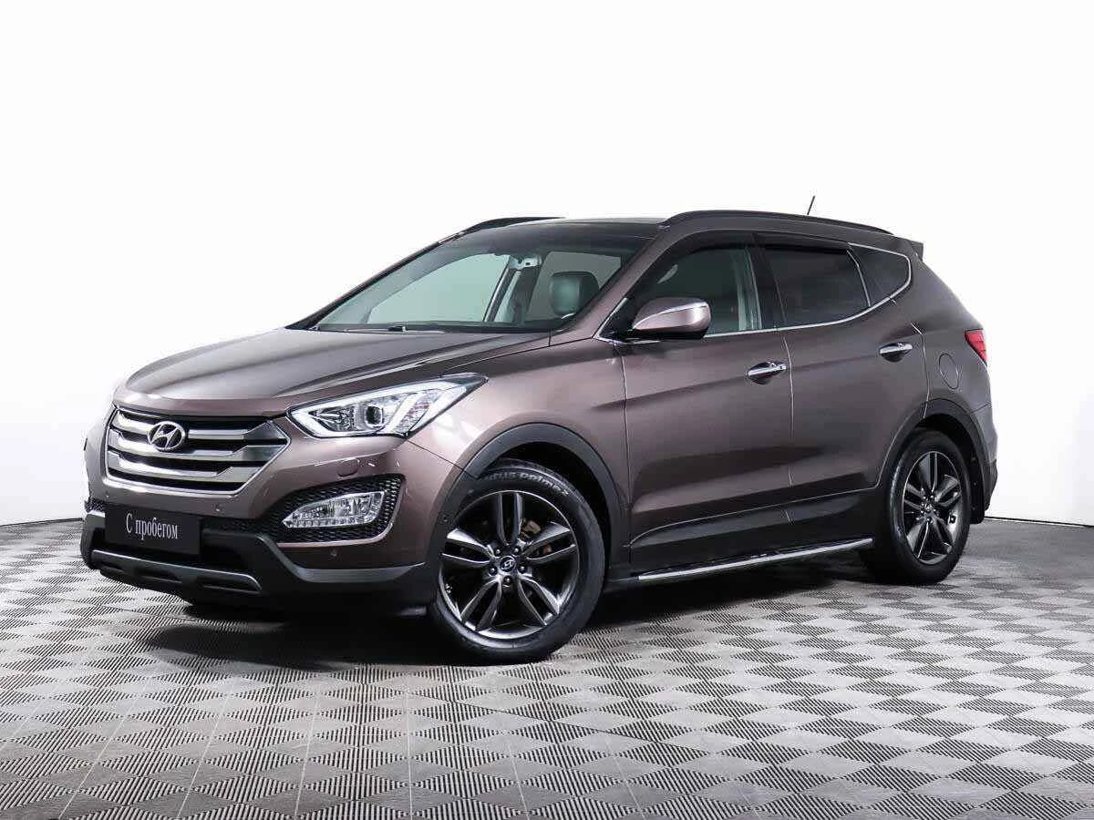 Hyundai Santa Fe, Коричневый, 2015, Автоматическая, 175 л.с., цена от 1 379 000 руб.