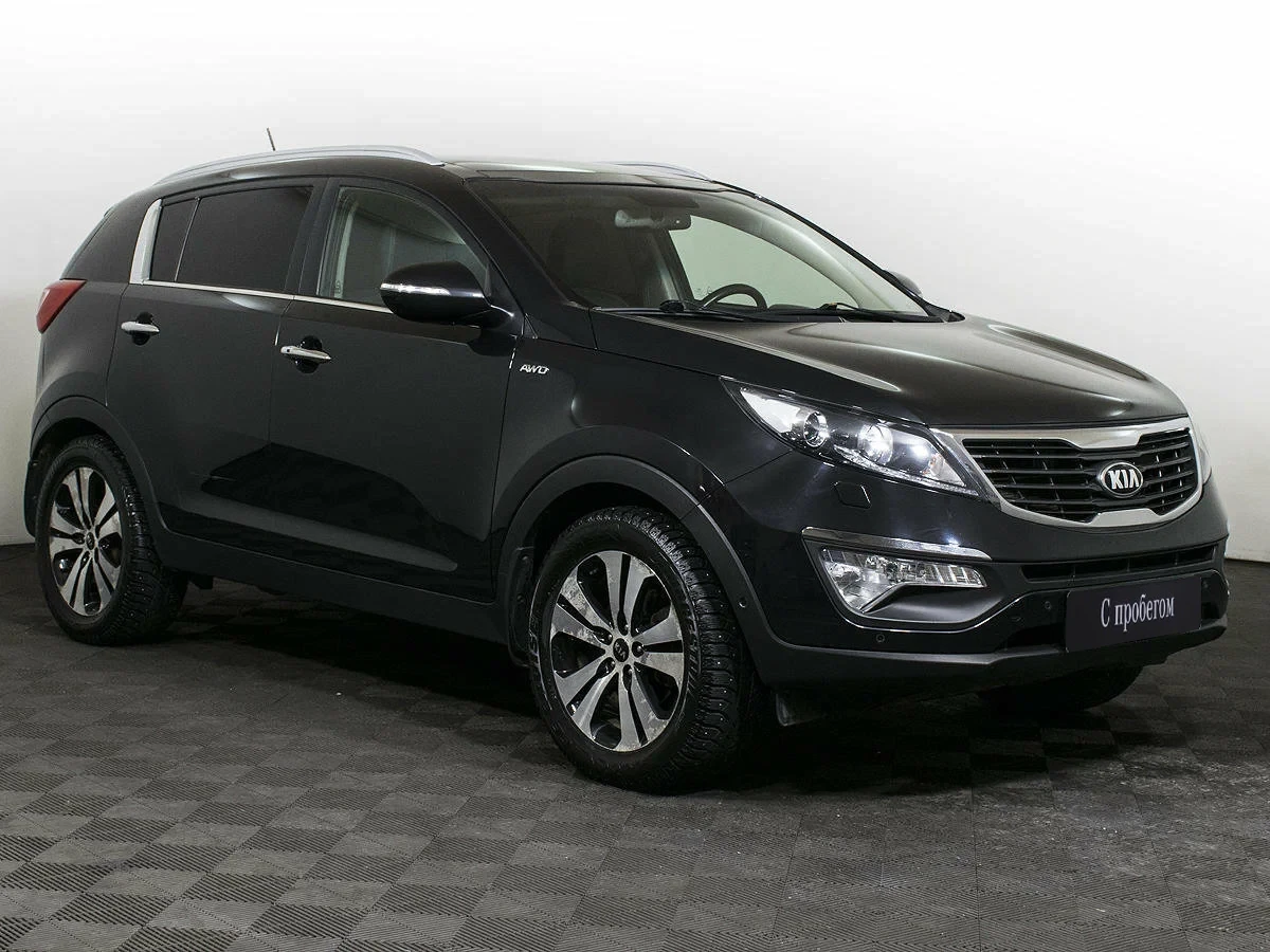 KIA Sportage, Черный, 2013, Автоматическая, 150 л.с., цена от 966 000 руб.