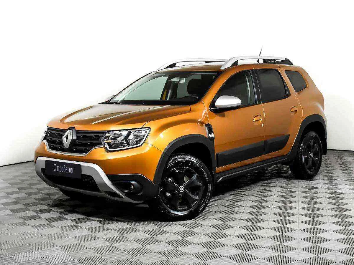 Renault Duster, Оранжевый, 2021, Механическая, 109 л.с., цена от 2 153 000 руб.