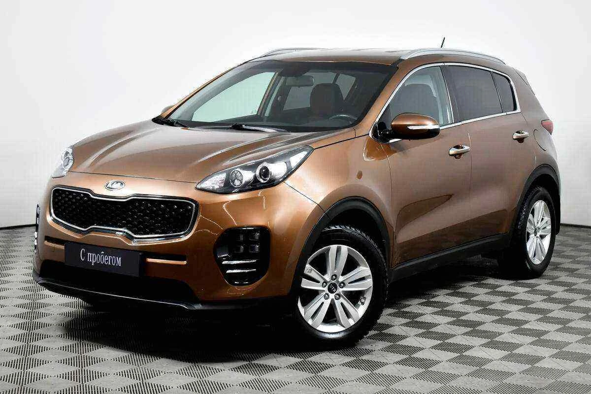KIA Sportage, Коричневый, 2016, Автоматическая, 150 л.с., цена от 1 295 000 руб.