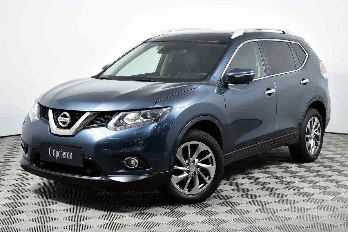 Nissan X-Trail, Синий, 2017, Вариатор, 171 л.с., цена от 1 388 000 руб.