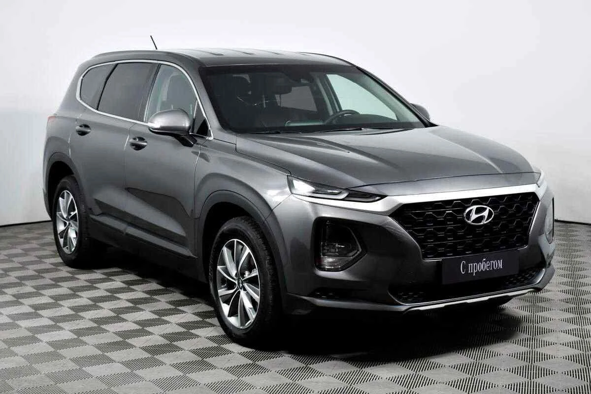 Hyundai Santa Fe, Серый, 2018, Автоматическая, 186 л.с., цена от 2 327 000 руб.