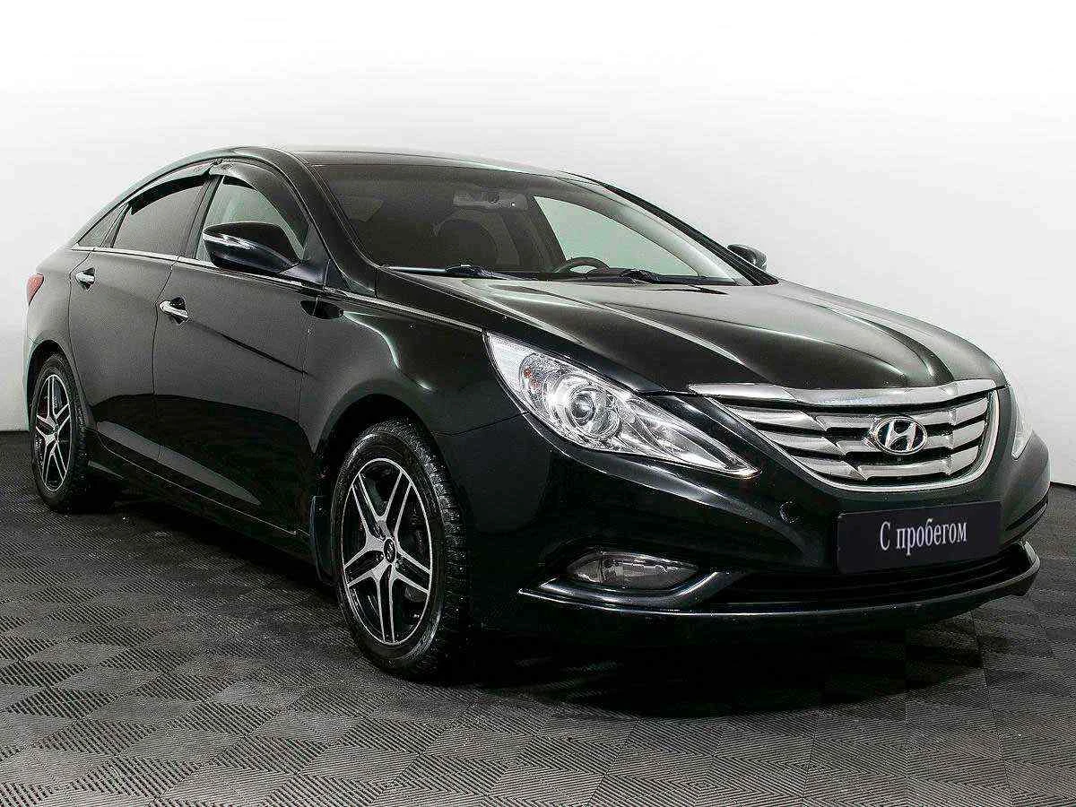 Hyundai Sonata, Черный, 2010, Автоматическая, 178 л.с., цена от 495 000 руб.