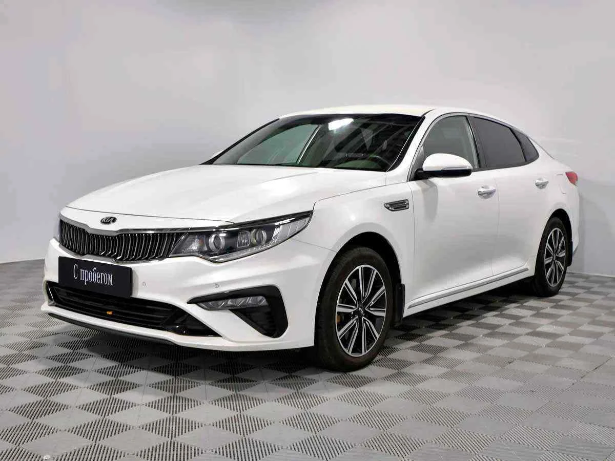 KIA Optima, Белый, 2018, Автоматическая, 188 л.с., цена от 1 418 000 руб.