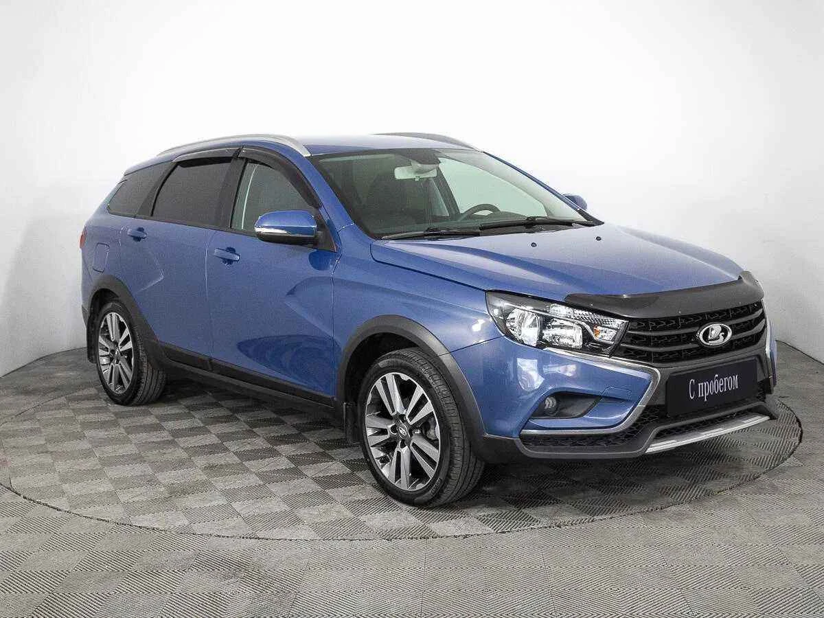 LADA Vesta SW Cross, Синий, 2018, Робот, 122 л.с., цена от 599 000 руб.