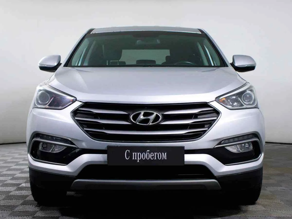 Hyundai Santa Fe, Серебряный, 2017, Автоматическая, 200 л.с., цена от 1 449 000 руб.