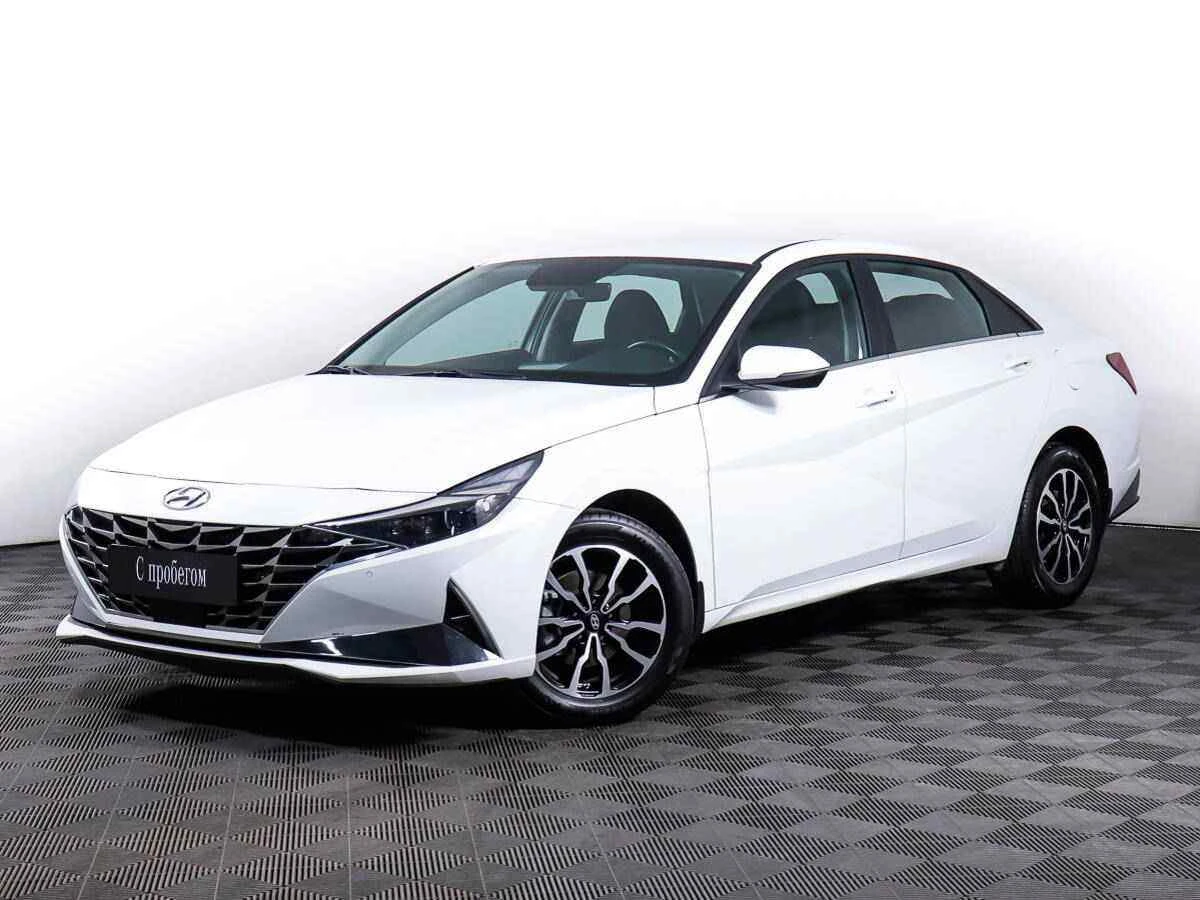 Hyundai Elantra, Белый, 2021, Автоматическая, 150 л.с., цена от 1 549 000 руб.