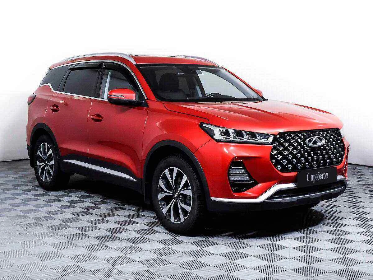 Chery Tiggo 7 Pro, Красный, 2021, Вариатор, 147 л.с., цена от 1 455 000 руб.