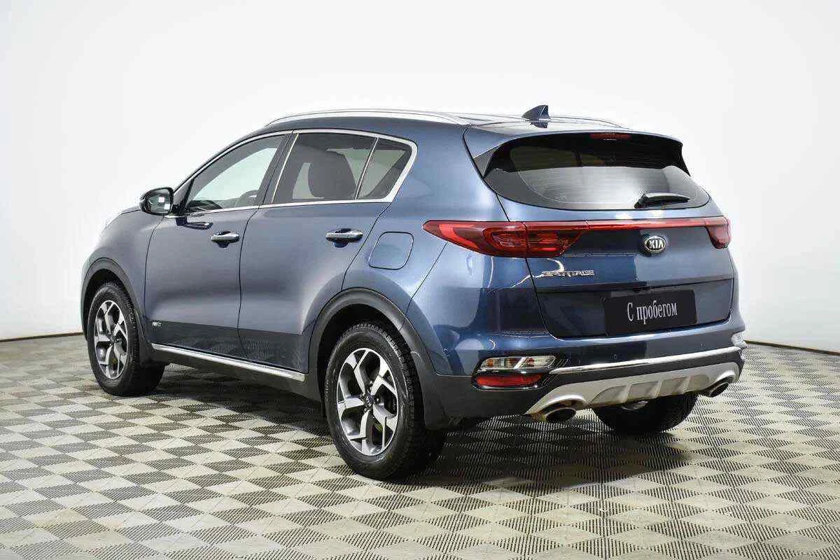 KIA Sportage, Синий, 2019, Автоматическая, 184 л.с., цена от 1 889 400 руб.