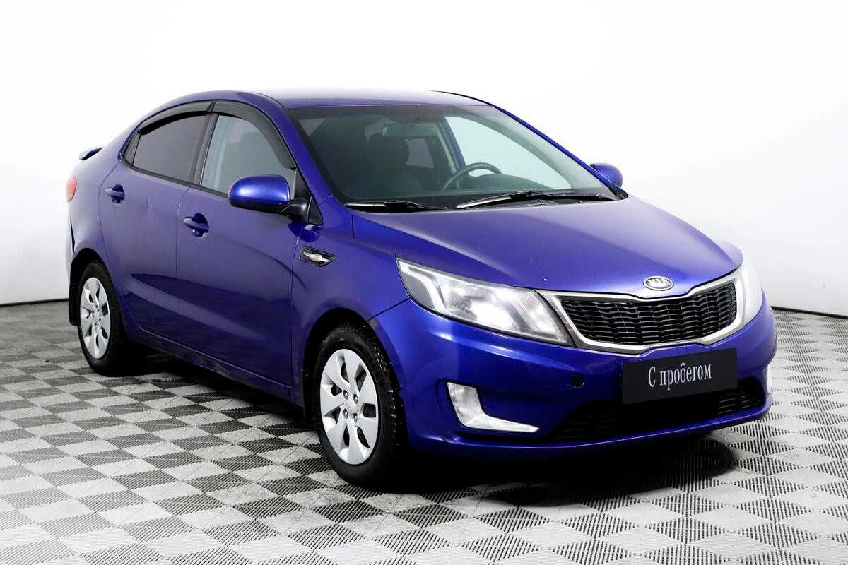 KIA RIO, Синий, 2013, Механическая, 123 л.с., цена от 488 000 руб.