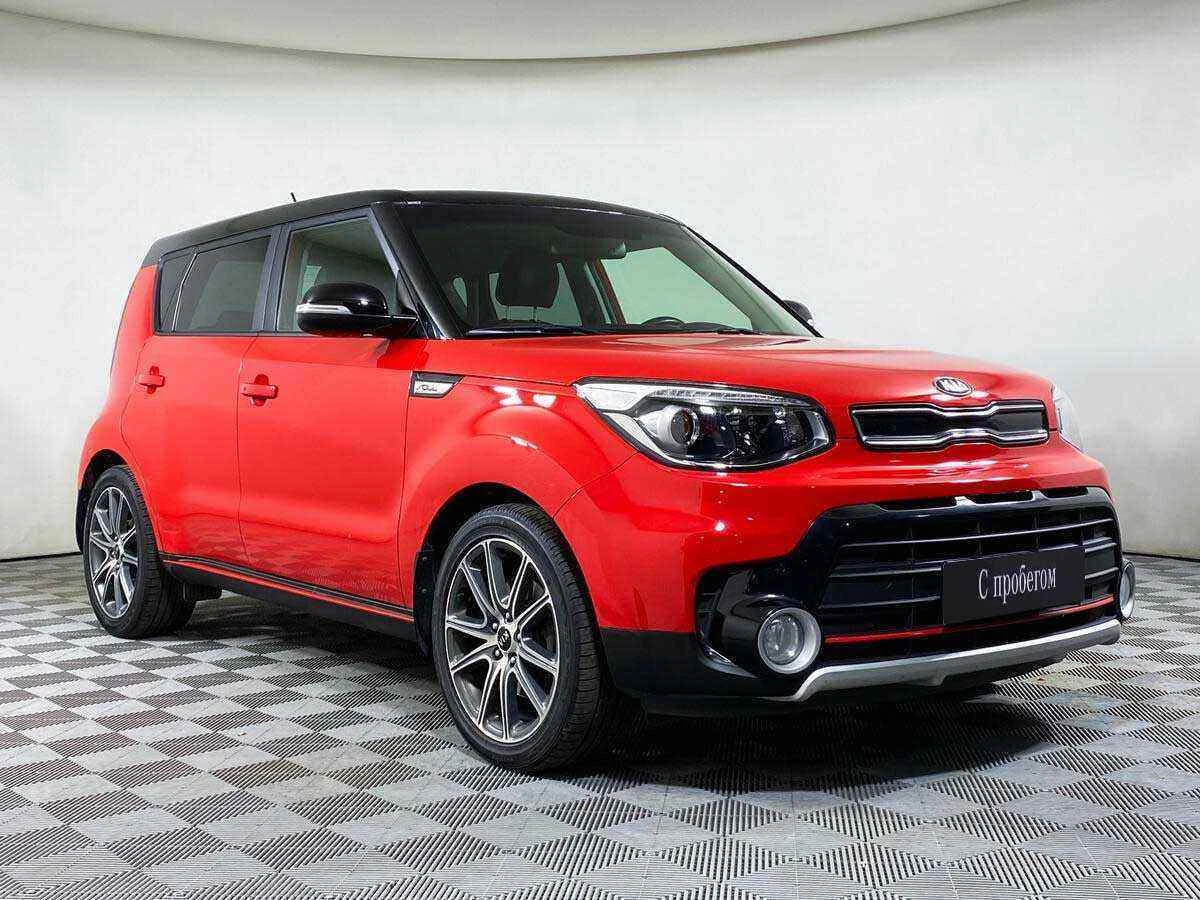 KIA Soul, Красный, 2017, Автоматическая, 204 л.с., цена от 940 000 руб.