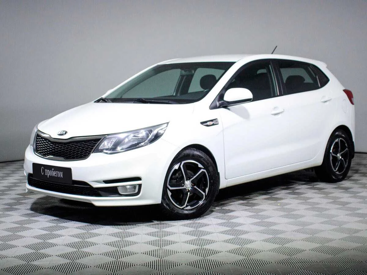 KIA RIO, Белый, 2016, Автоматическая, 123 л.с., цена от 728 000 руб.