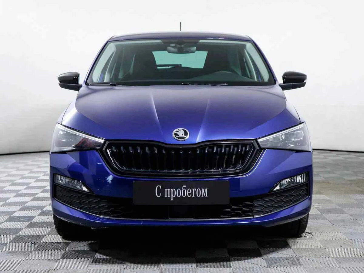 Skoda Rapid, Синий, 2021, Автоматическая, 110 л.с., цена от 1 250 000 руб.