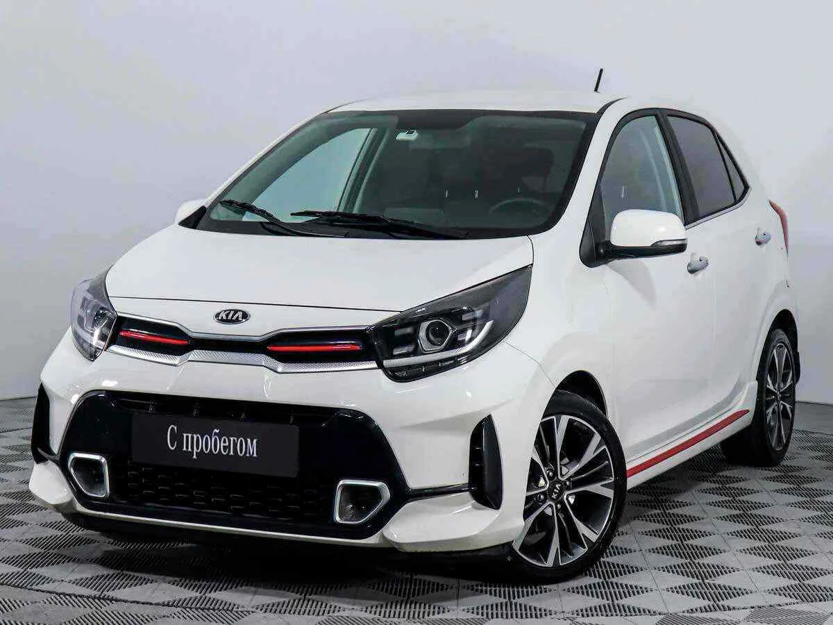 KIA Picanto, Белый, 2021, Робот, 84 л.с., цена от 1 279 000 руб.