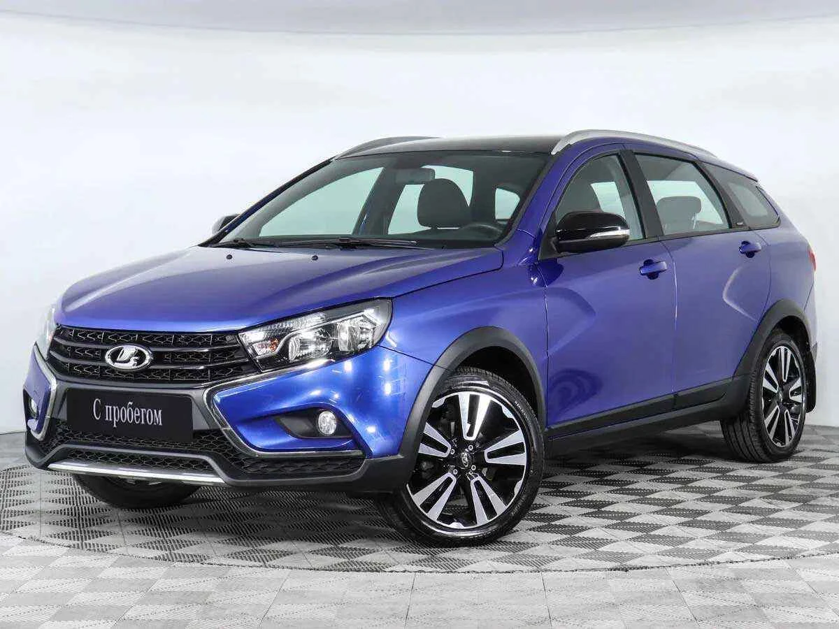 LADA Vesta SW Cross, Синий, 2020, Механическая, 106 л.с., цена от 811 000 руб.