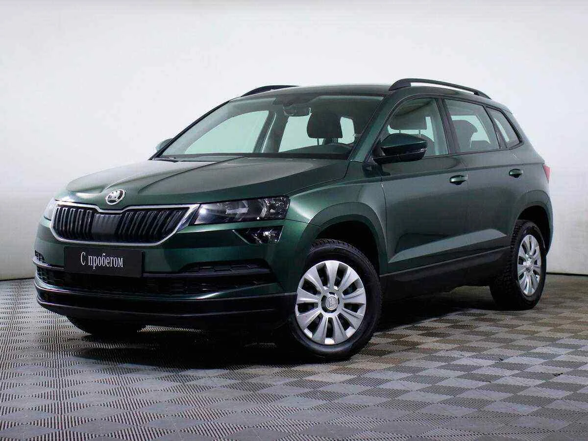 Skoda Karoq, Зеленый, 2020, Автоматическая, 150 л.с., цена от 1 925 000 руб.