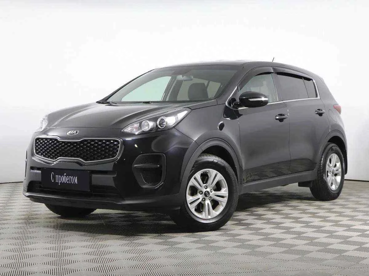 KIA Sportage, Черный, 2016, Механическая, 150 л.с., цена от 1 289 000 руб.