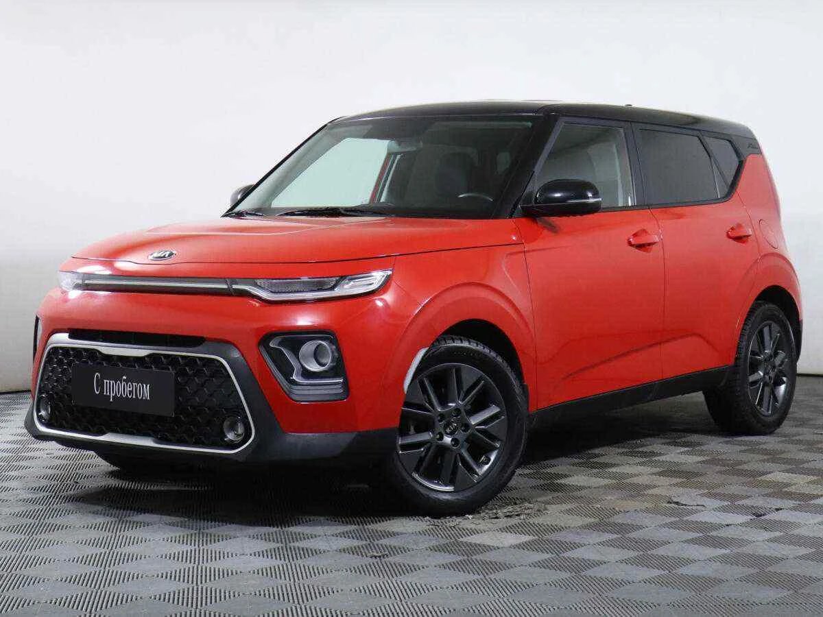 KIA Soul, Оранжевый, 2021, Автоматическая, 123 л.с., цена от 1 611 000 руб.