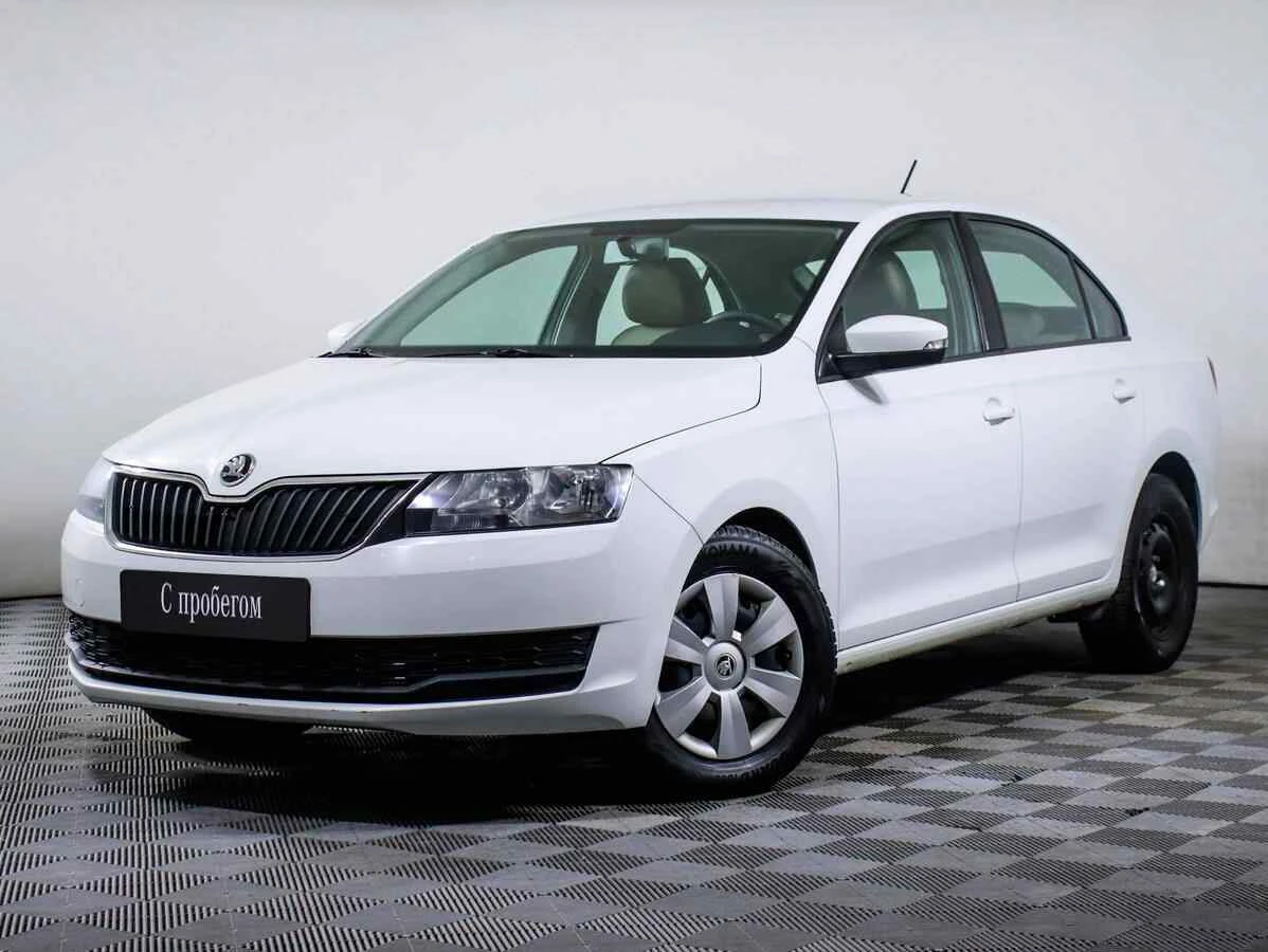 Skoda Rapid, Белый, 2019, Автоматическая, 110 л.с., цена от 705 000 руб.