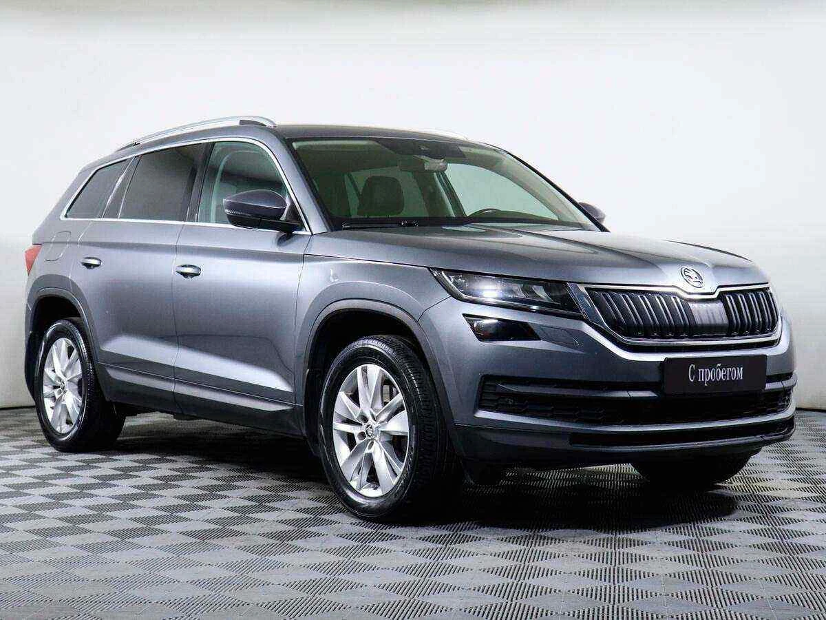 Skoda Kodiaq, Серый, 2018, Робот, 180 л.с., цена от 1 270 000 руб.