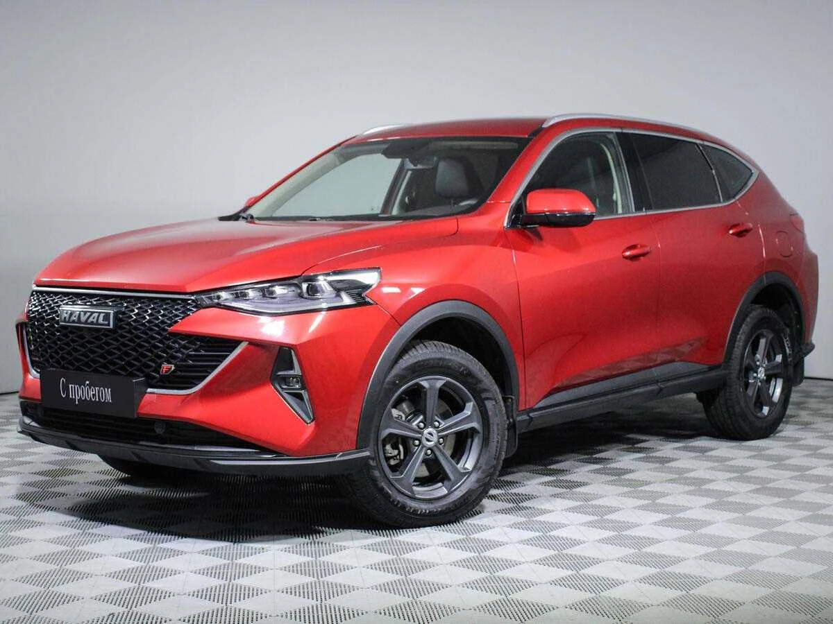 HAVAL F7, Красный, 2022, Робот, 150 л.с., цена от 1 330 400 руб.