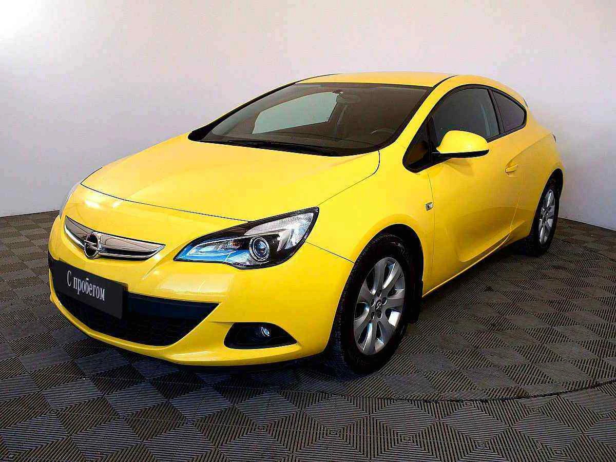 Opel Astra, Желтый, 2014, Механическая, 140 л.с., цена от 452 000 руб.