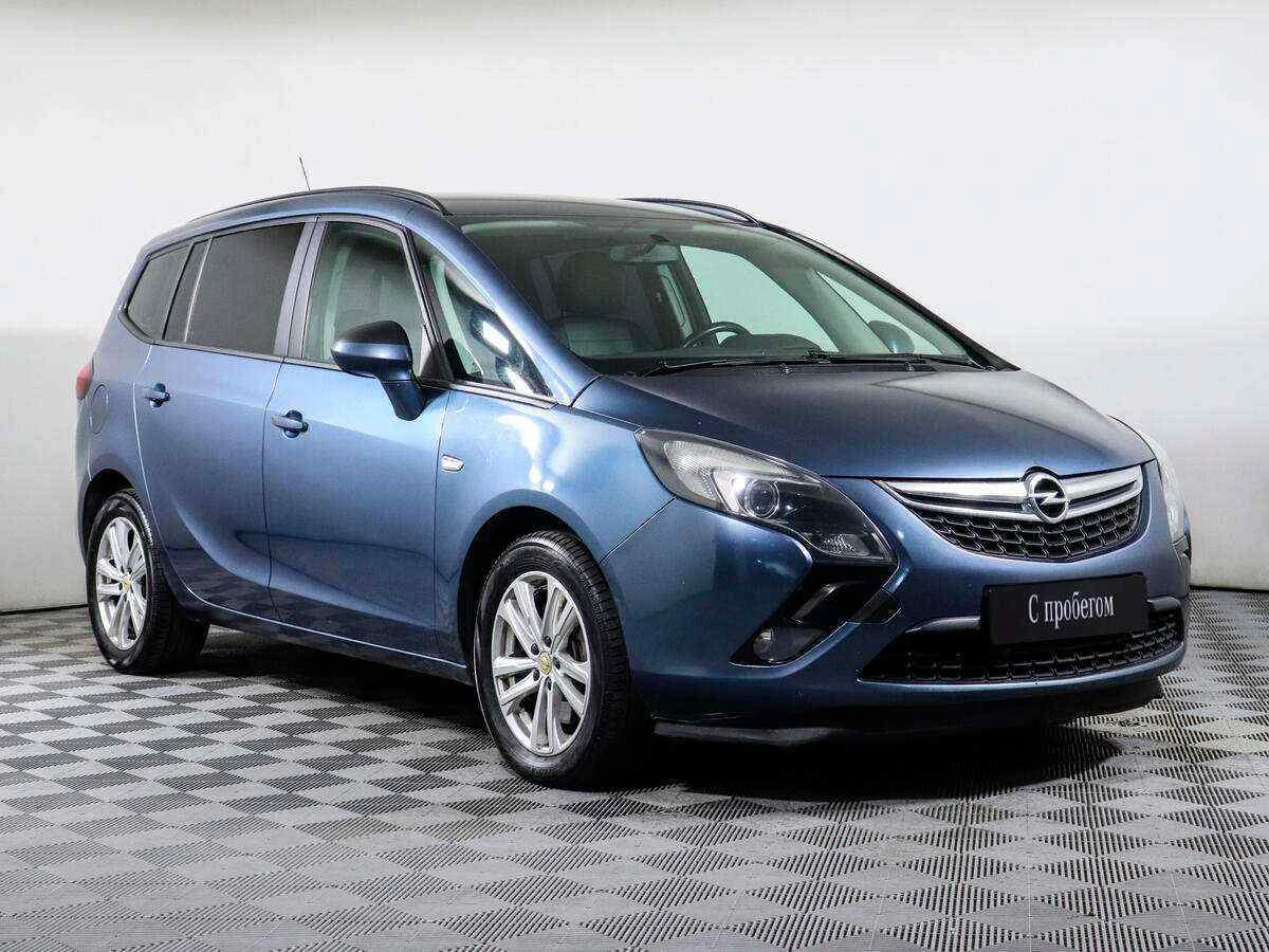 Opel Zafira, Синий, 2013, Автоматическая, 165 л.с., цена от 519 000 руб.