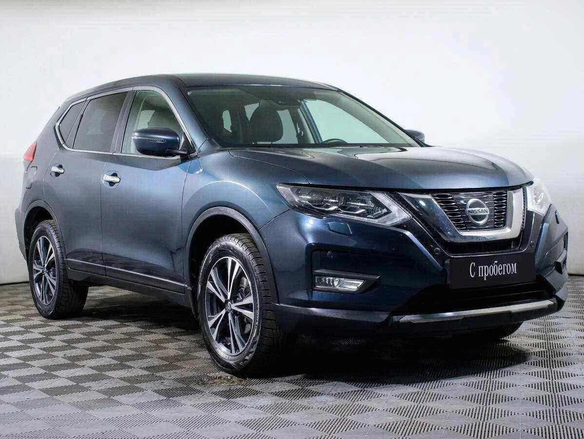 Nissan X-Trail, Синий, 2018, Вариатор, 171 л.с., цена от 1 620 000 руб.