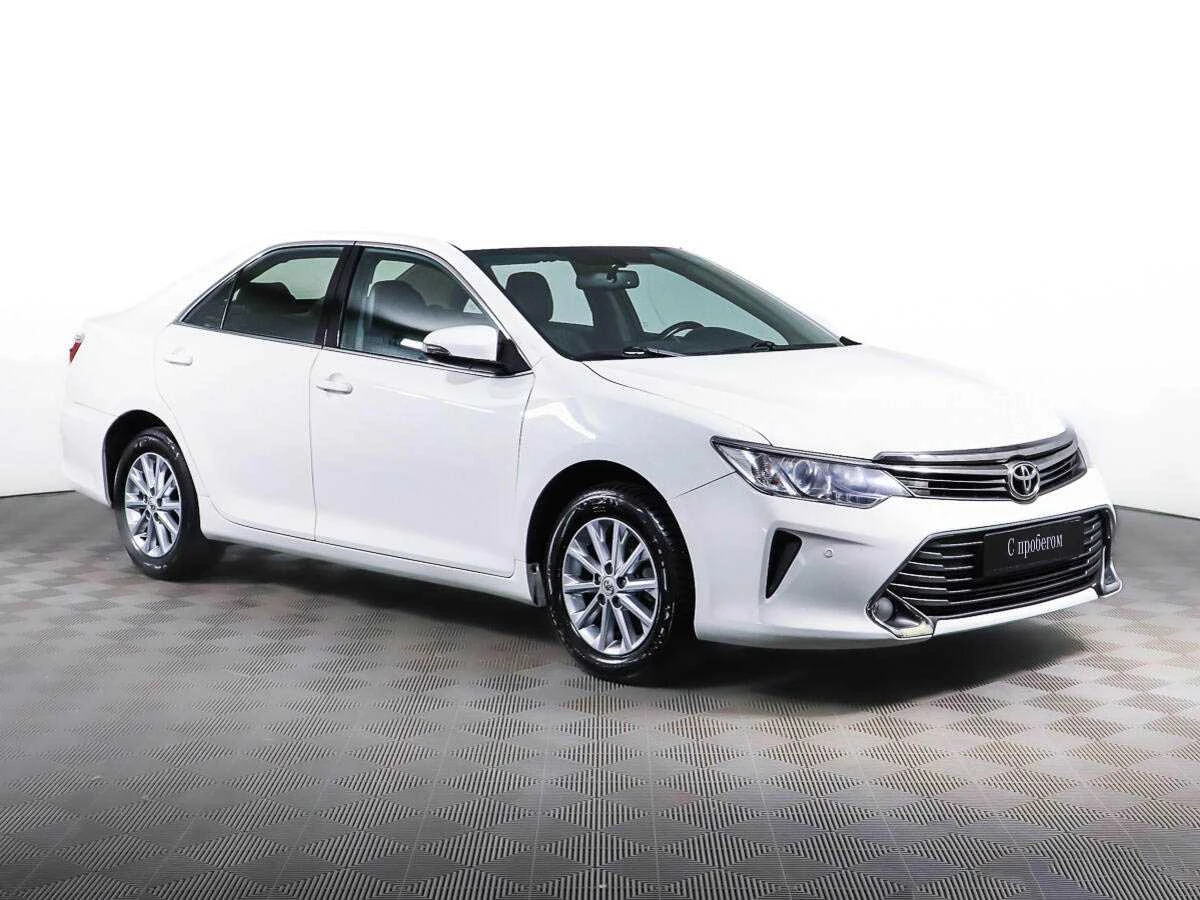 TOYOTA CAMRY, Белый, 2015, Автоматическая, 150 л.с., цена от 1 288 000 руб.