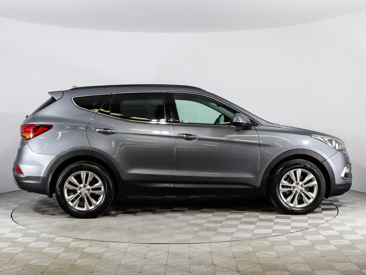 Hyundai Santa Fe, Серый, 2017, Автоматическая, 200 л.с., цена от 1 302 000 руб.