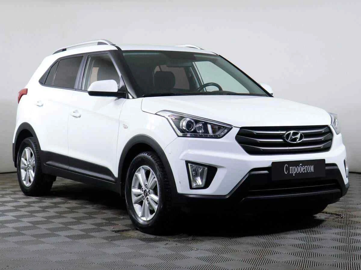 Hyundai Creta, Белый, 2019, Автоматическая, 123 л.с., цена от 1 169 000 руб.