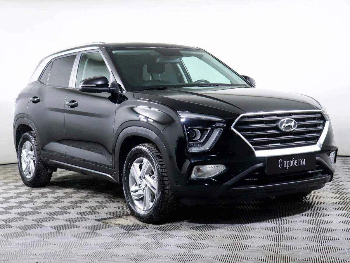 Hyundai Creta, Черный, 2021, Автоматическая, 123 л.с., цена от 2 035 000 руб.