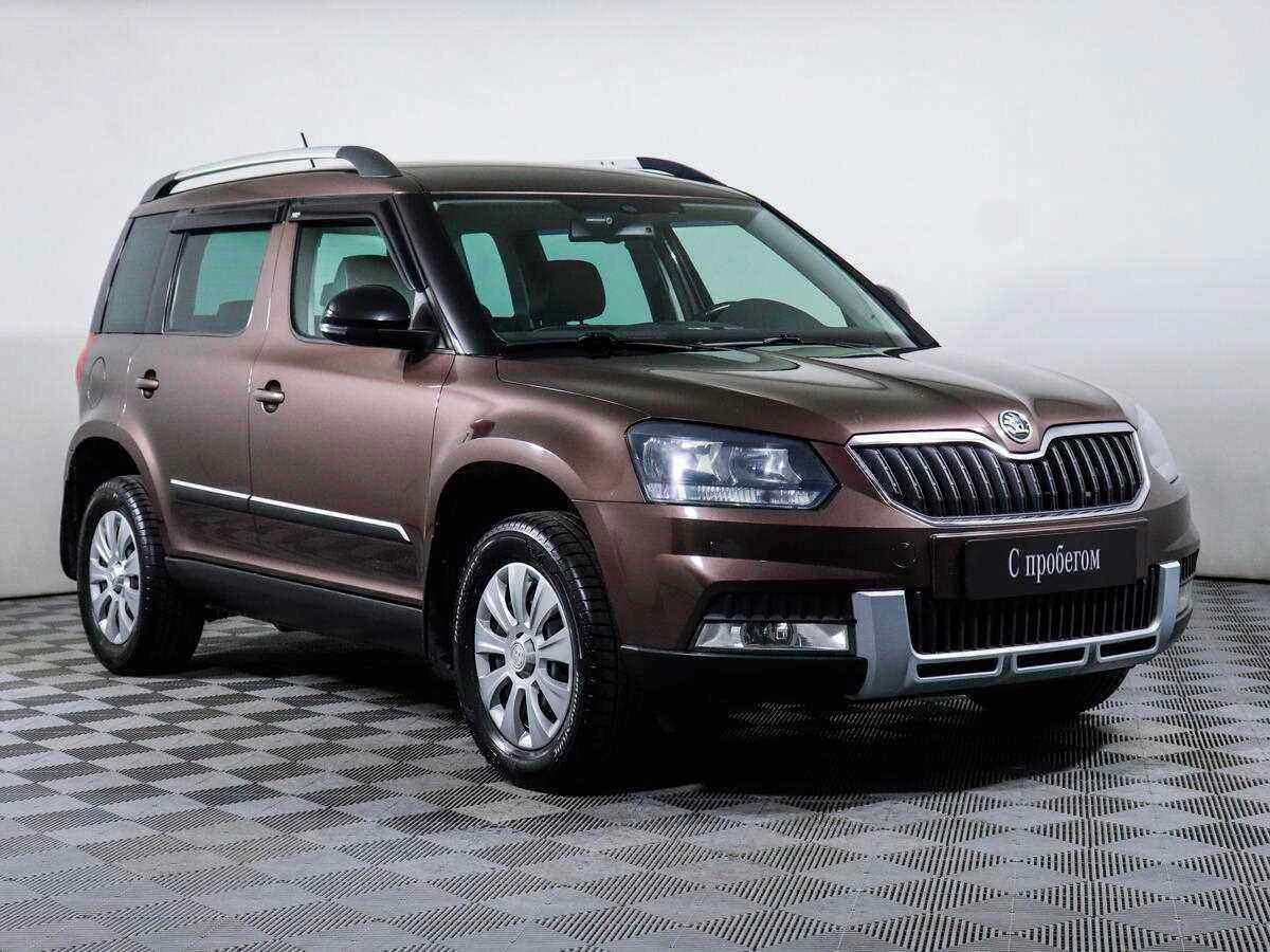 Skoda Yeti, Коричневый, 2015, Автоматическая, 110 л.с., цена от 777 000 руб.