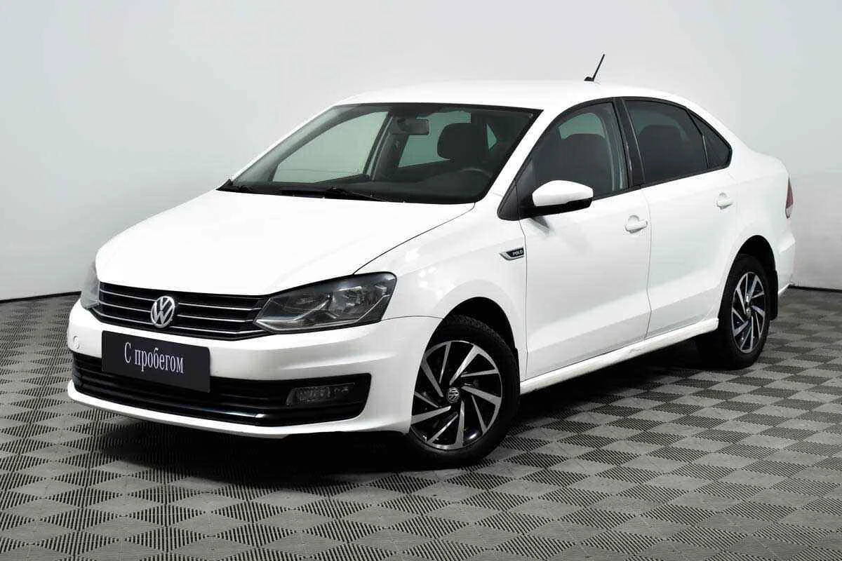 Volkswagen Polo, Белый, 2019, Автоматическая, 110 л.с., цена от 590 000 руб.