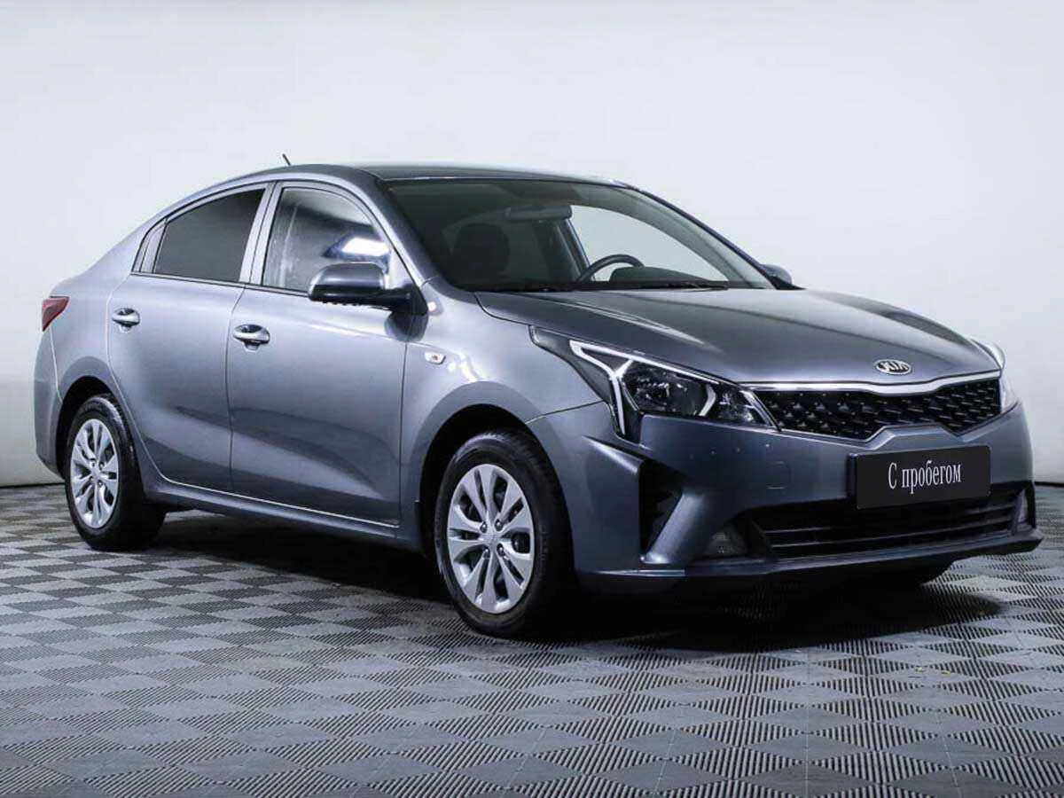 KIA Rio, Серый, 2020, Автоматическая, 123 л.с., цена от 1 050 000 руб.