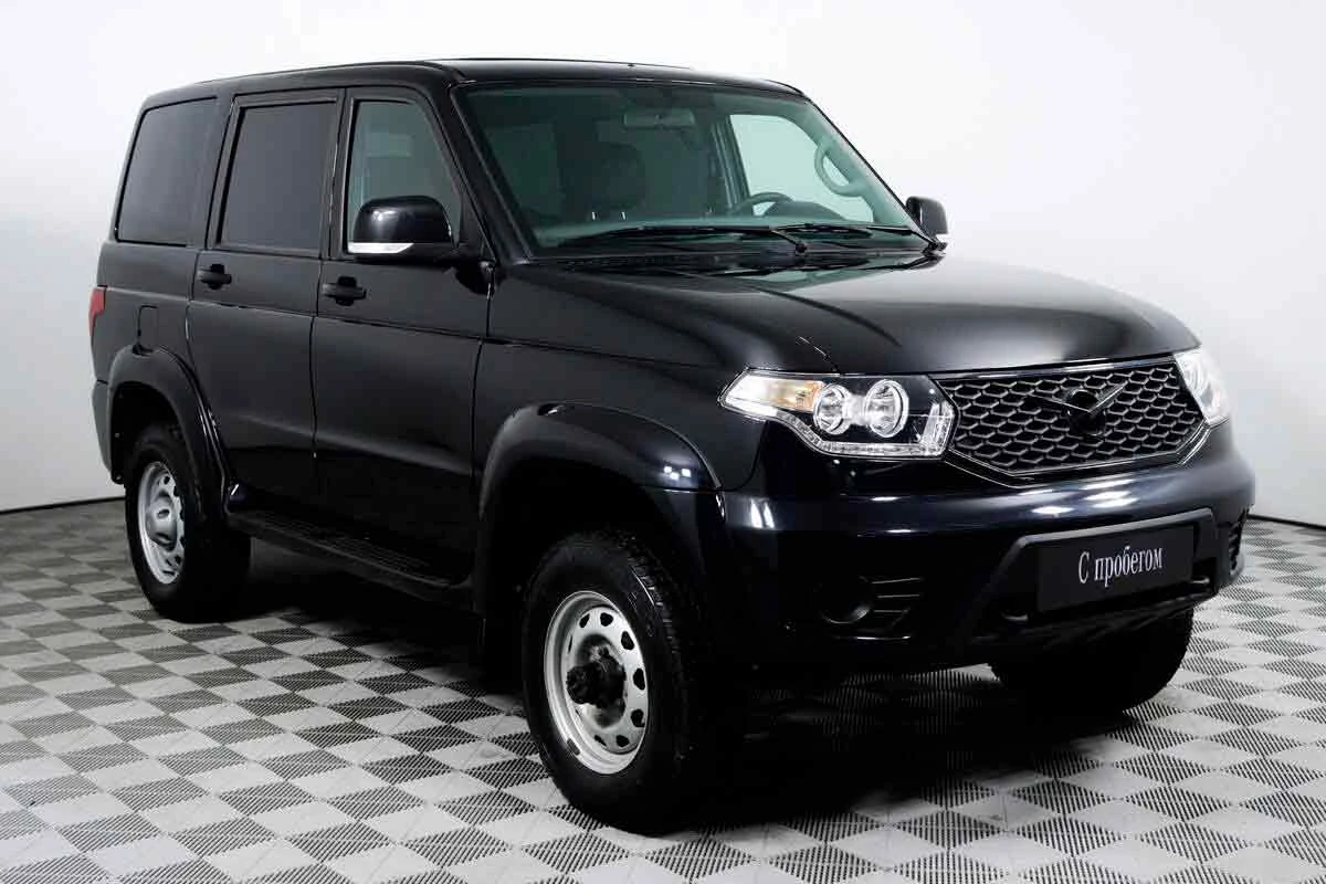 UAZ PATRIOT, Черный, 2023, Механическая, 150 л.с., цена от 1 254 400 руб.
