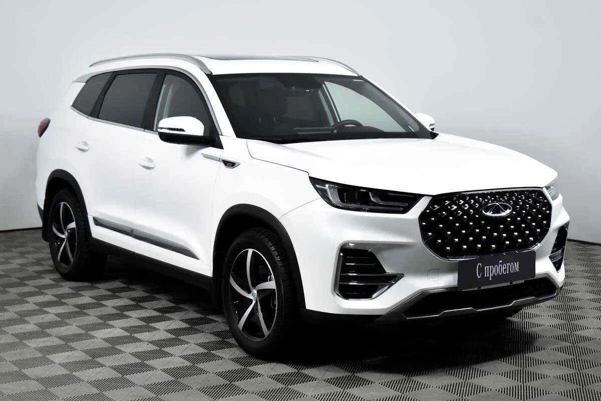 Chery Tiggo 8 Pro, Белый, 2021, Робот, 186 л.с., цена от 2 108 200 руб.