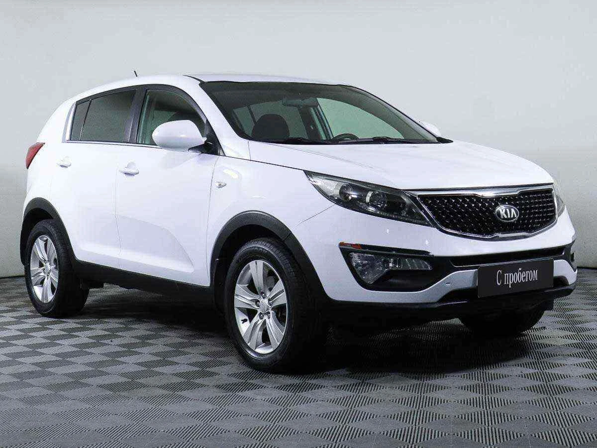 KIA Sportage, Белый, 2015, Механическая, 150 л.с., цена от 840 000 руб.