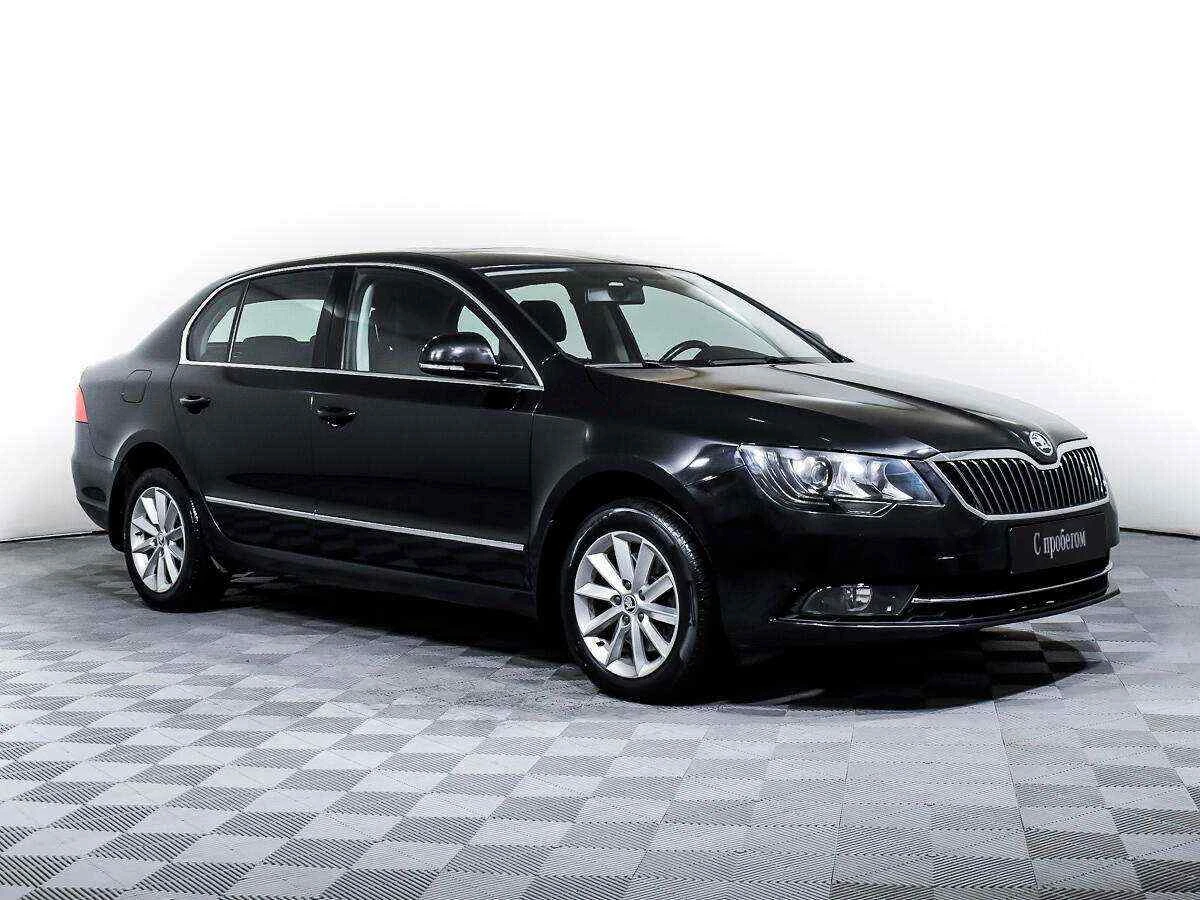Skoda Superb, Черный, 2013, Робот, 140 л.с., цена от 590 000 руб.