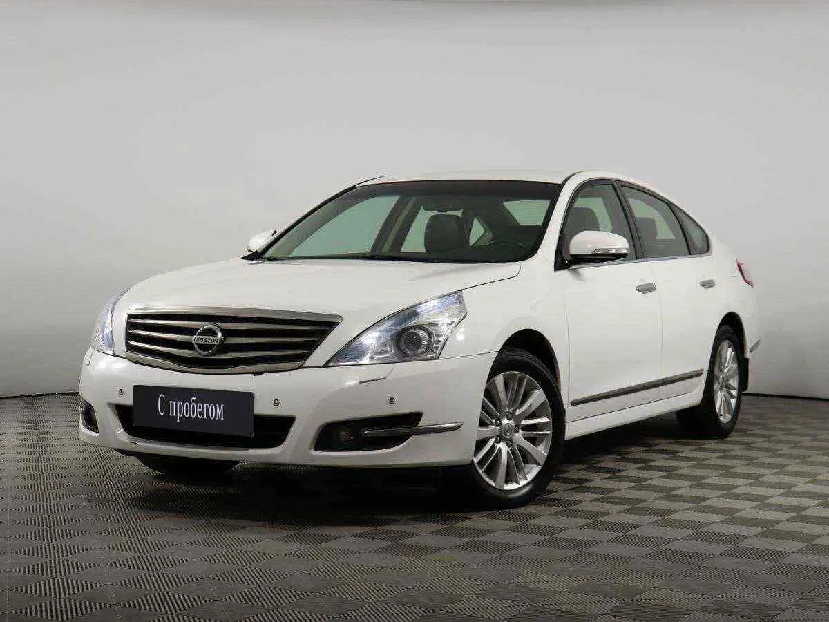 Nissan Teana, Белый, 2012, Вариатор, 182 л.с., цена от 637 000 руб.