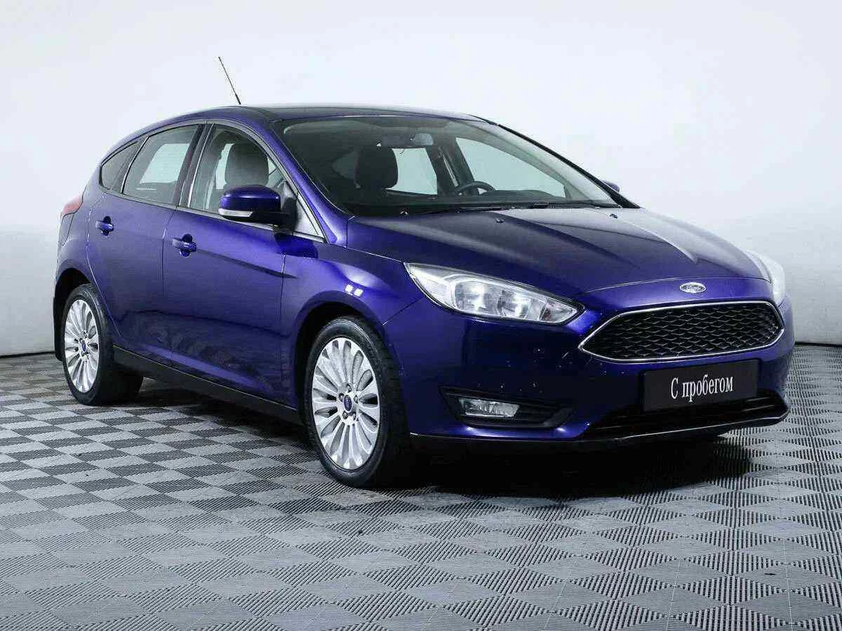 Ford Focus, Синий, 2018, Робот, 125 л.с., цена от 806 000 руб.