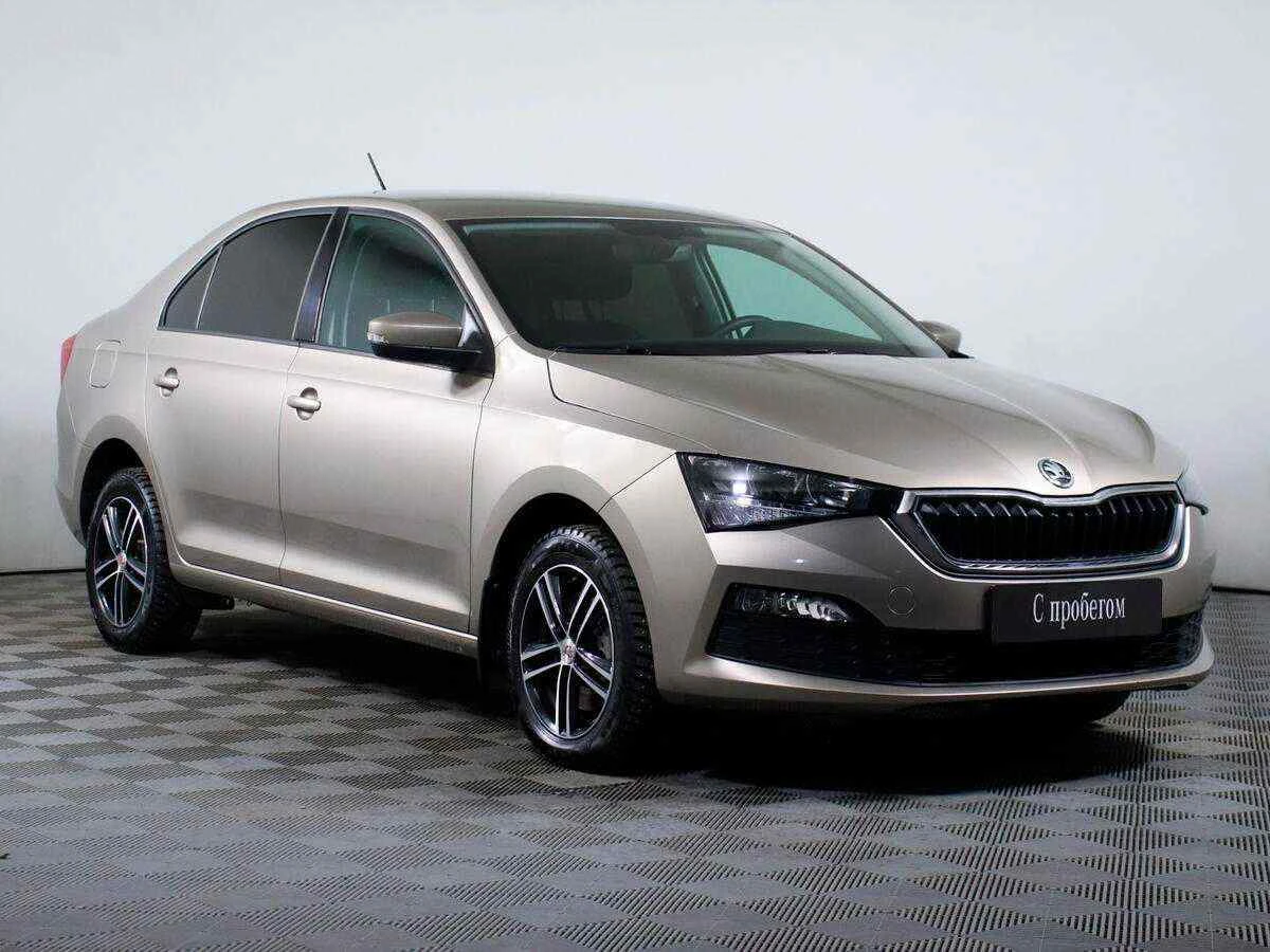 Skoda Rapid, Бежевый, 2020, Автоматическая, 110 л.с., цена от 940 000 руб.