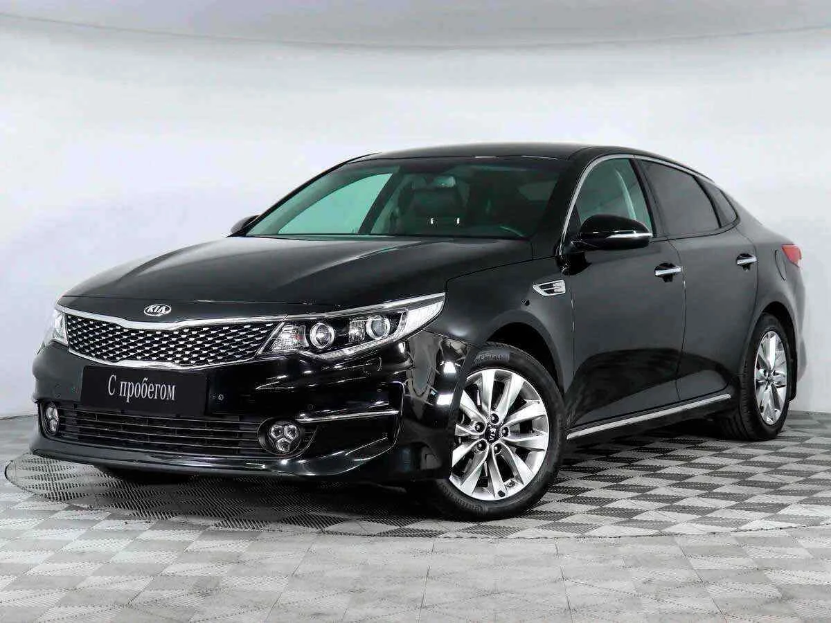 KIA Optima, Черный, 2017, Автоматическая, 150 л.с., цена от 1 304 000 руб.