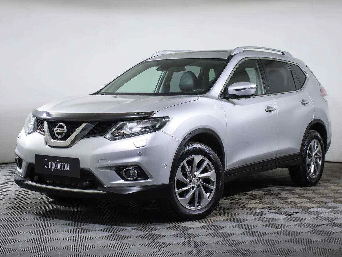 Nissan X-Trail, Серебряный, 2015, Вариатор, 171 л.с., цена от 1 377 000 руб.
