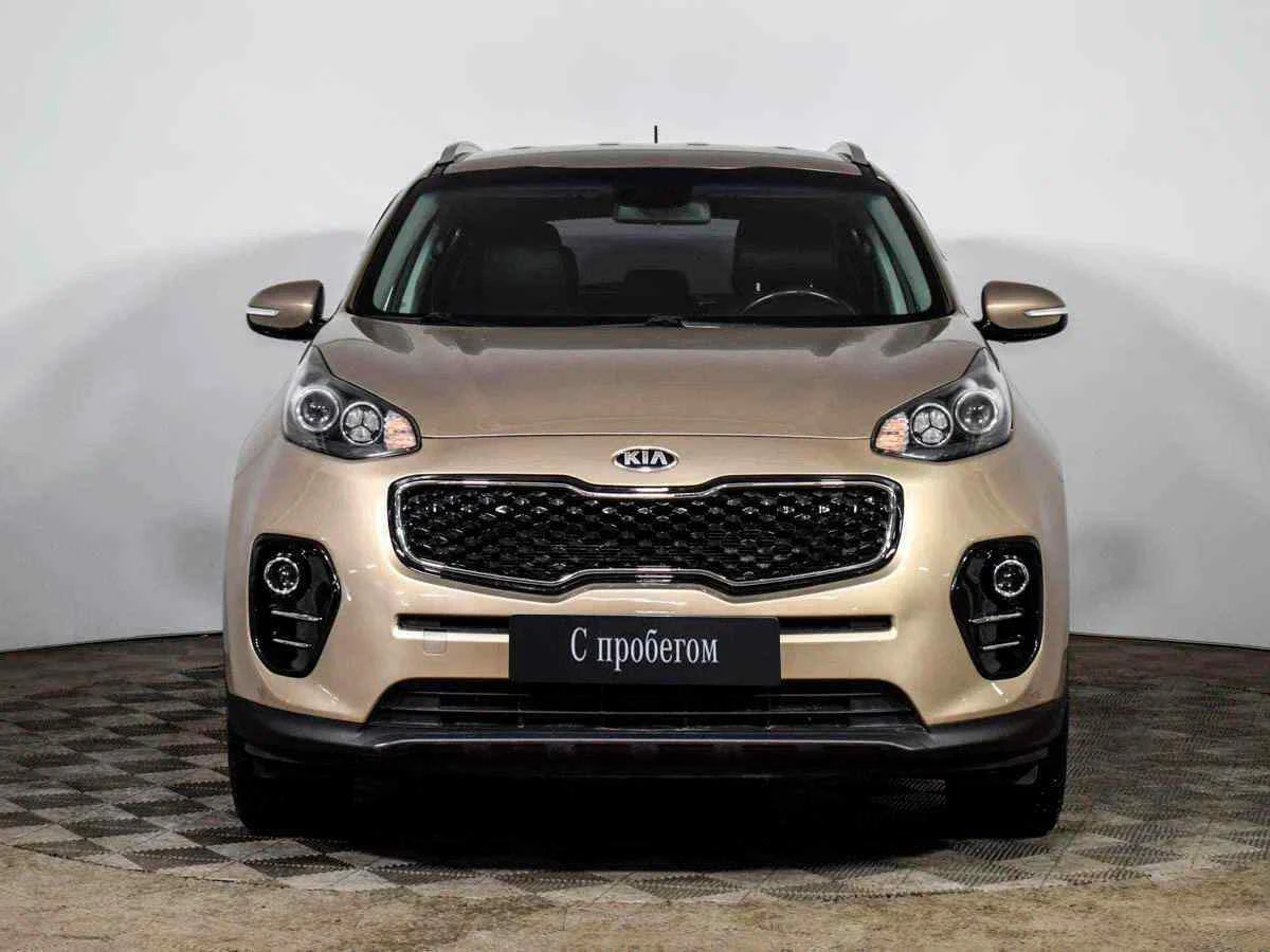 KIA Sportage, Золотой, 2016, Автоматическая, 150 л.с., цена от 1 374 000 руб.
