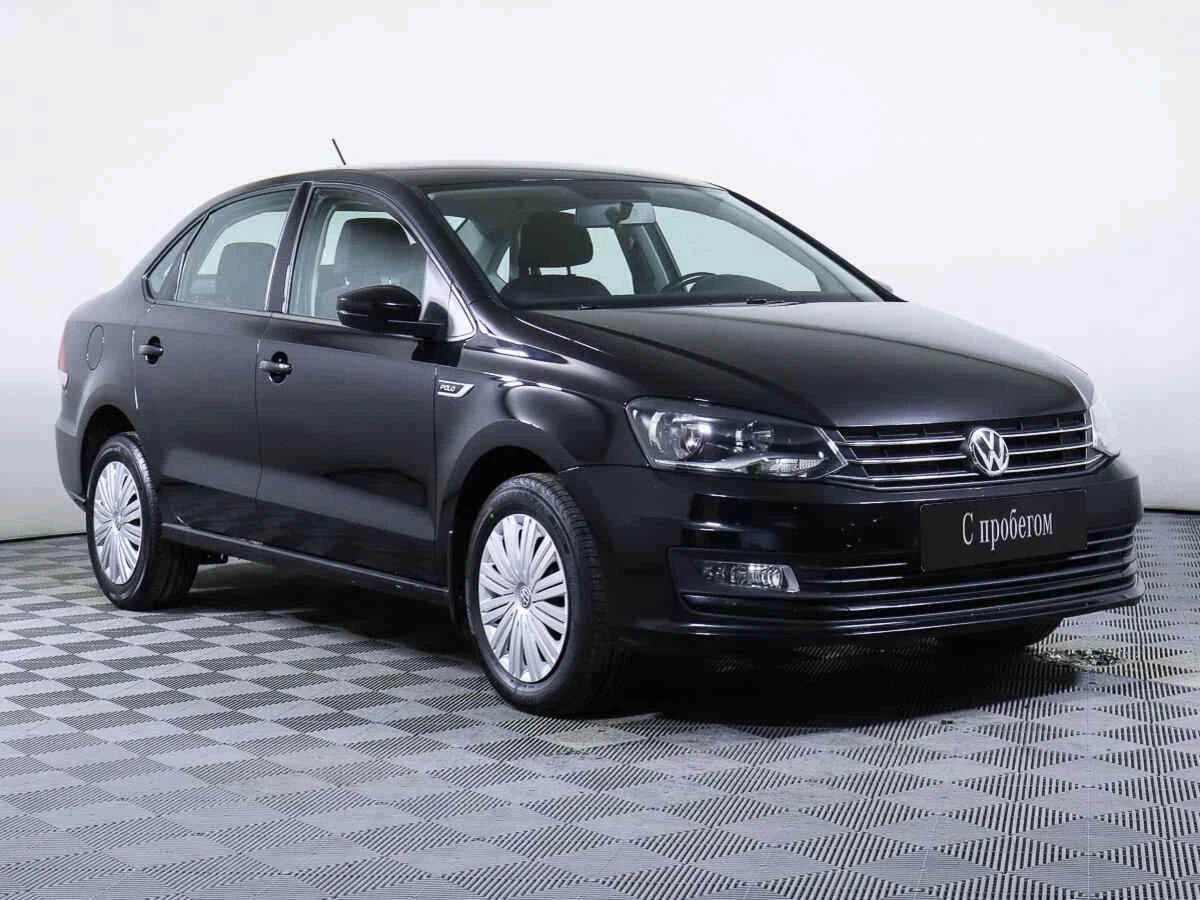 Volkswagen Polo, Черный, 2018, Робот, 125 л.с., цена от 639 000 руб.